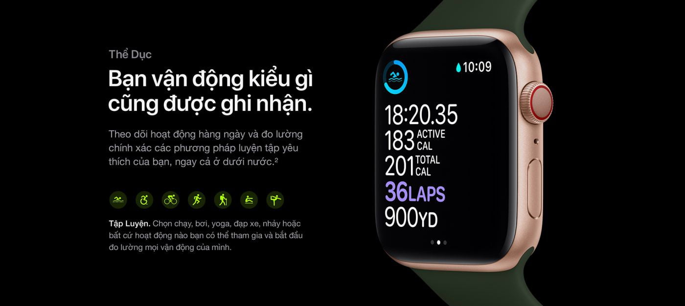 Apple Watch Series 6 GPS 40mm | Thế Giới A Lô