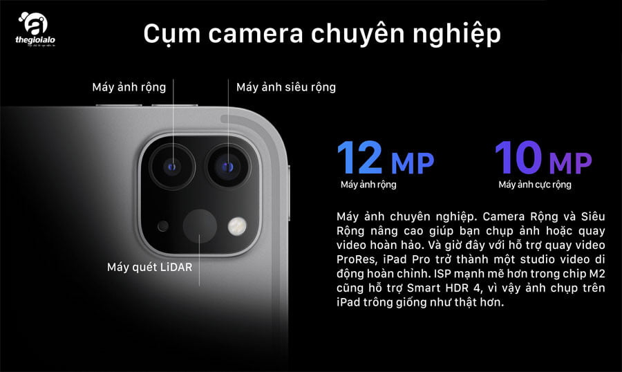 Camera iPad Pro 12.9 inch M2 Camera iPad Pro 12.9 inch M2