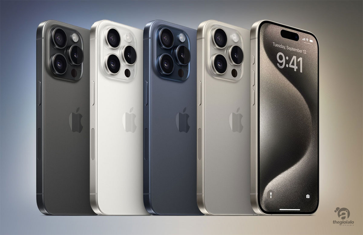 Phiên bản màu iPhone 15 Pro | Pro Max Phiên bản màu iPhone 15 Pro | Pro Max