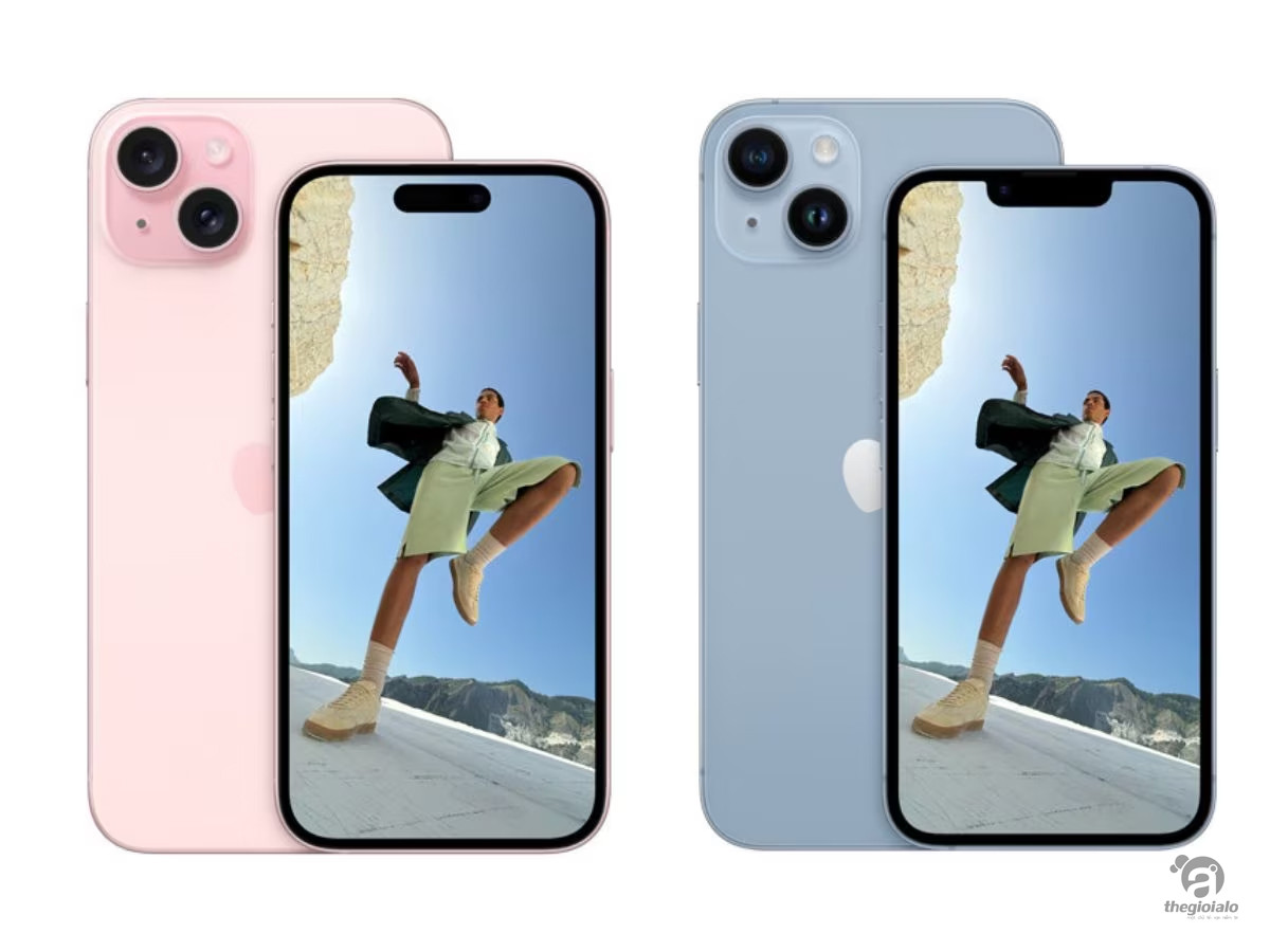  iphone 15 và iphone 14