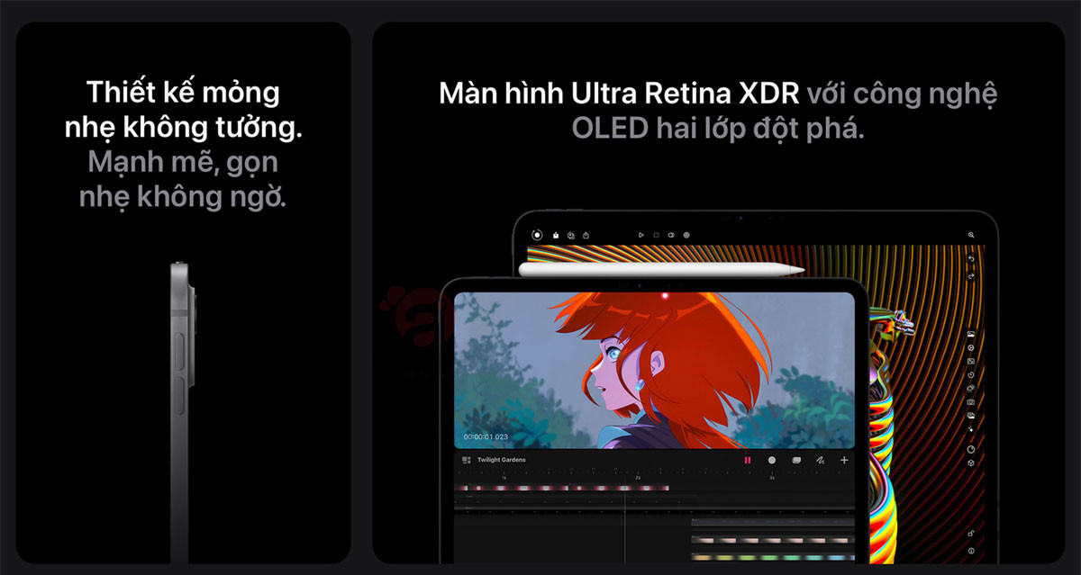 Màn hình Liquid Retina XDR mang đến trải nghiệm hiển thị chân thực, vượt trội Màn hình Liquid Retina XDR mang đến trải nghiệm hiển thị chân thực, vượt trội