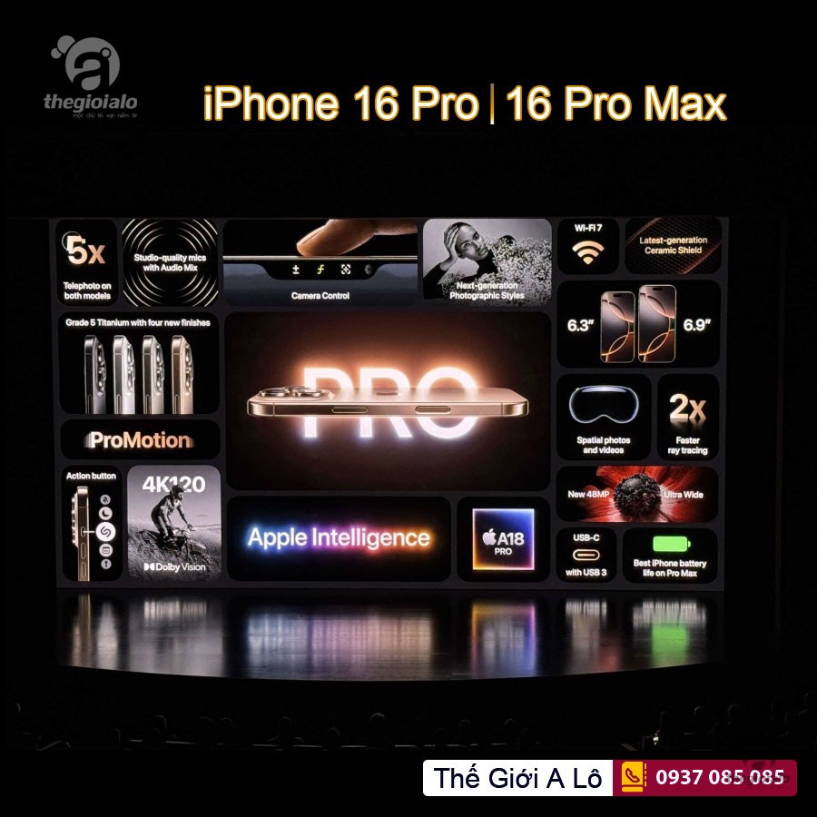 đánh giá iphone 16 pro max