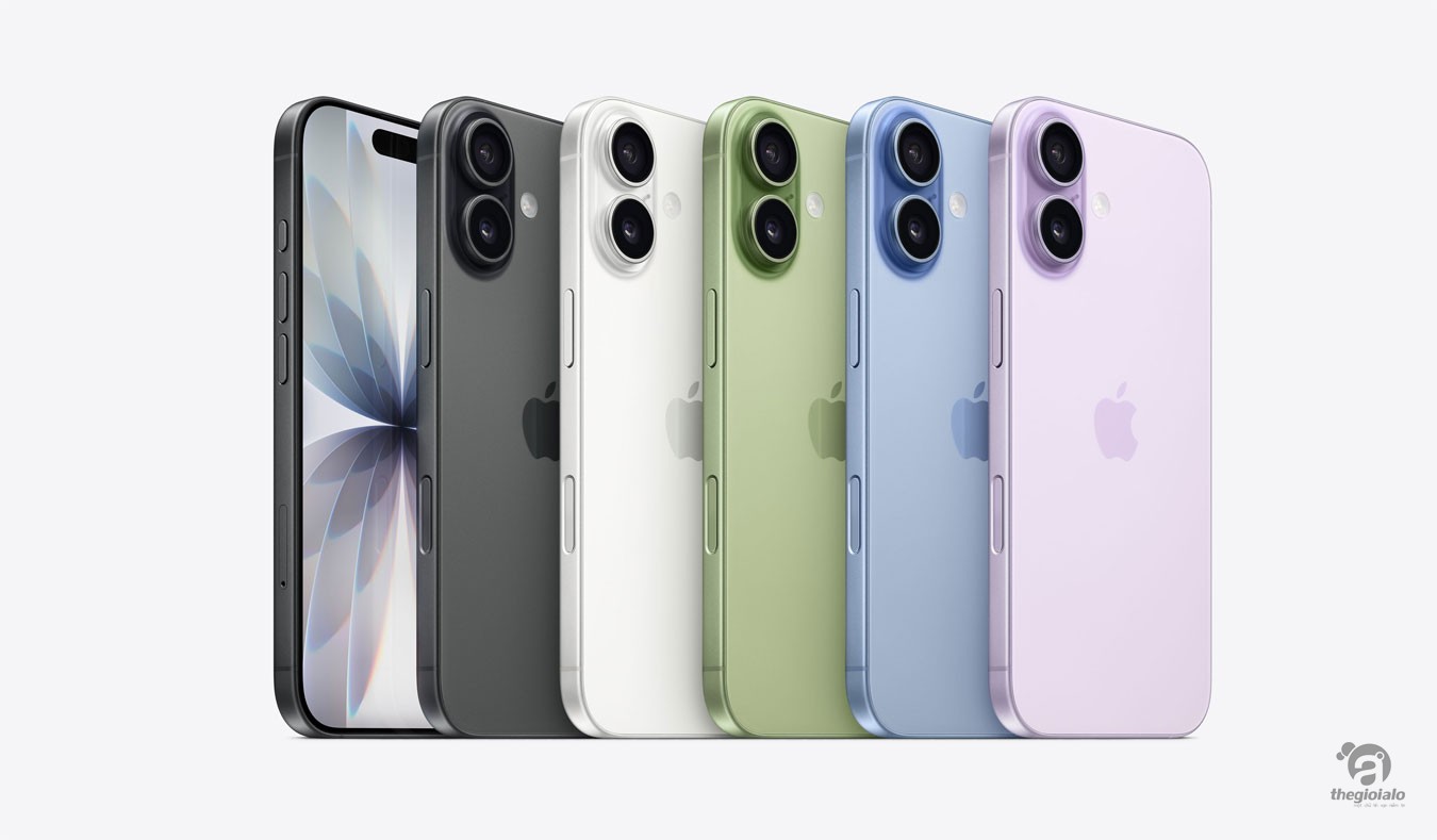 iPhone 17 có 5 màu: Tím Oải Hương; Xanh Lá Xô Thơm; Xanh Lam Khói; Trắng và Đen iPhone 17 có 5 màu: Tím Oải Hương; Xanh Lá Xô Thơm; Xanh Lam Khói; Trắng và Đen