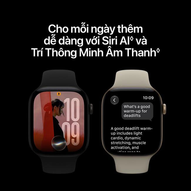 Apple Watch Series 12 GPS 42mm viền nhôm dây silicone Apple Watch Series 12 GPS 42mm viền nhôm dây silicone