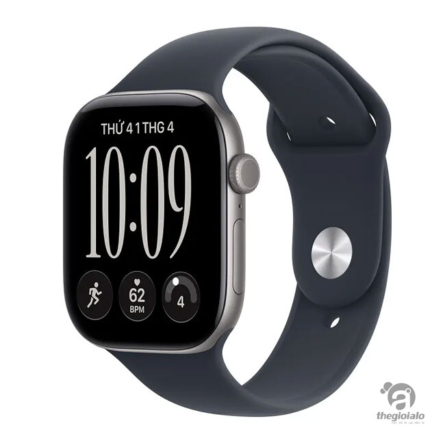 Apple Watch Series 12 GPS 42mm viền nhôm dây silicone Apple Watch Series 12 GPS 42mm viền nhôm dây silicone