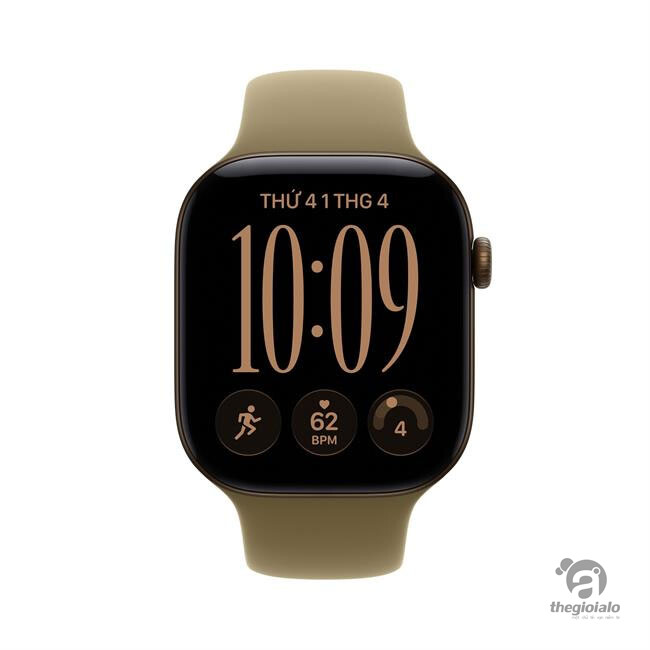 Apple Watch Series 12 GPS 42mm viền nhôm dây silicone Apple Watch Series 12 GPS 42mm viền nhôm dây silicone