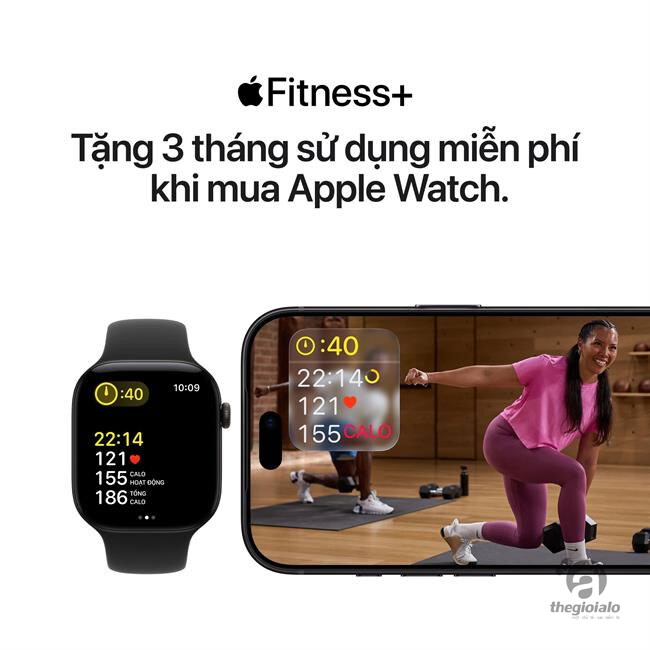 Apple Watch Series 12 GPS 42mm viền nhôm dây silicone Apple Watch Series 12 GPS 42mm viền nhôm dây silicone