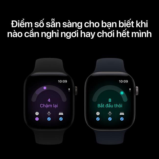Apple Watch Series 12 GPS 42mm viền nhôm dây silicone Apple Watch Series 12 GPS 42mm viền nhôm dây silicone