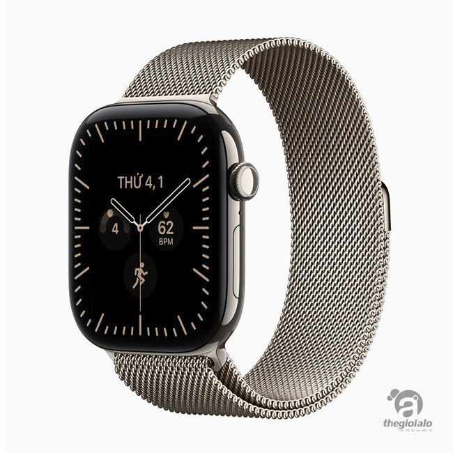 Apple Watch Series 12 GPS 42mm viền titan dây Milan Apple Watch Series 12 GPS 42mm viền titan dây Milan