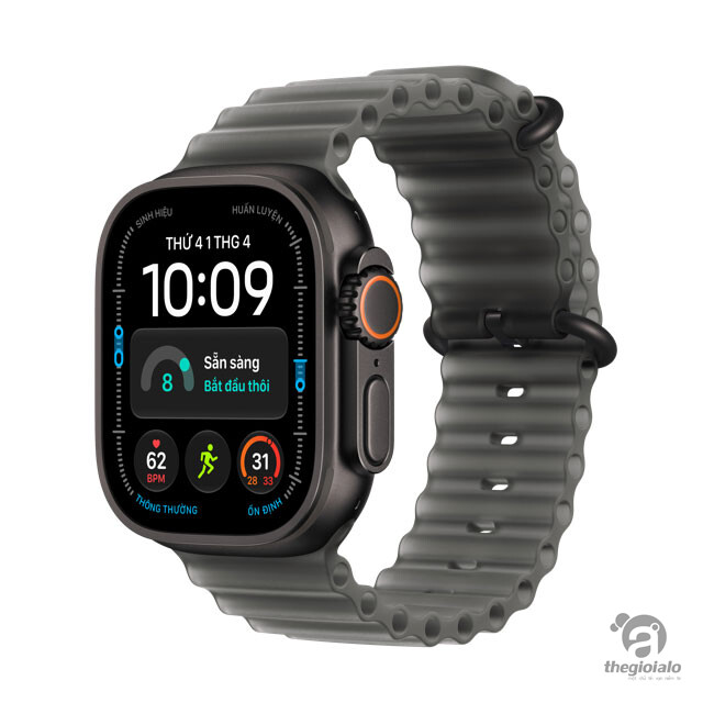 Apple Watch Ultra 4 GPS + Cellular 49mm viền Titanium dây Ocean Apple Watch Ultra 4 GPS + Cellular 49mm viền Titanium dây Ocean