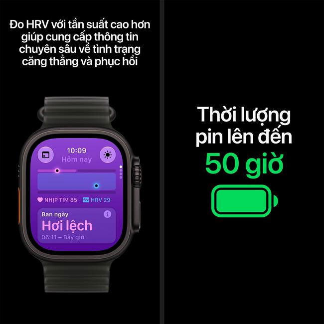 Apple Watch Ultra 4 GPS + Cellular 49mm viền Titanium dây Ocean Apple Watch Ultra 4 GPS + Cellular 49mm viền Titanium dây Ocean