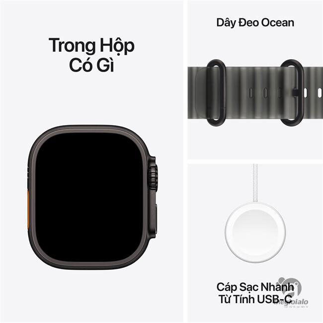 Apple Watch Ultra 4 GPS + Cellular 49mm viền Titanium dây Ocean Apple Watch Ultra 4 GPS + Cellular 49mm viền Titanium dây Ocean