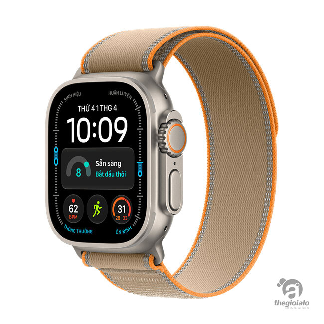 Apple Watch Ultra 4 GPS + Cellular 49mm viền Titanium dây Trail Apple Watch Ultra 4 GPS + Cellular 49mm viền Titanium dây Trail