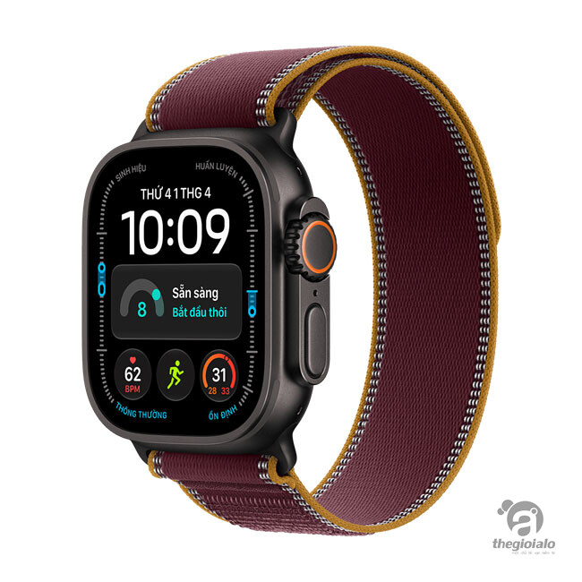 Apple Watch Ultra 4 GPS + Cellular 49mm viền Titanium dây Trail Apple Watch Ultra 4 GPS + Cellular 49mm viền Titanium dây Trail